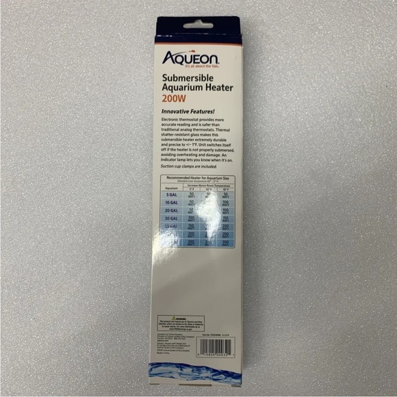 Aqueon 200W Preset Aquarium Submersible Heater up to 75 gal. All Water Types - Picture 3 of 7